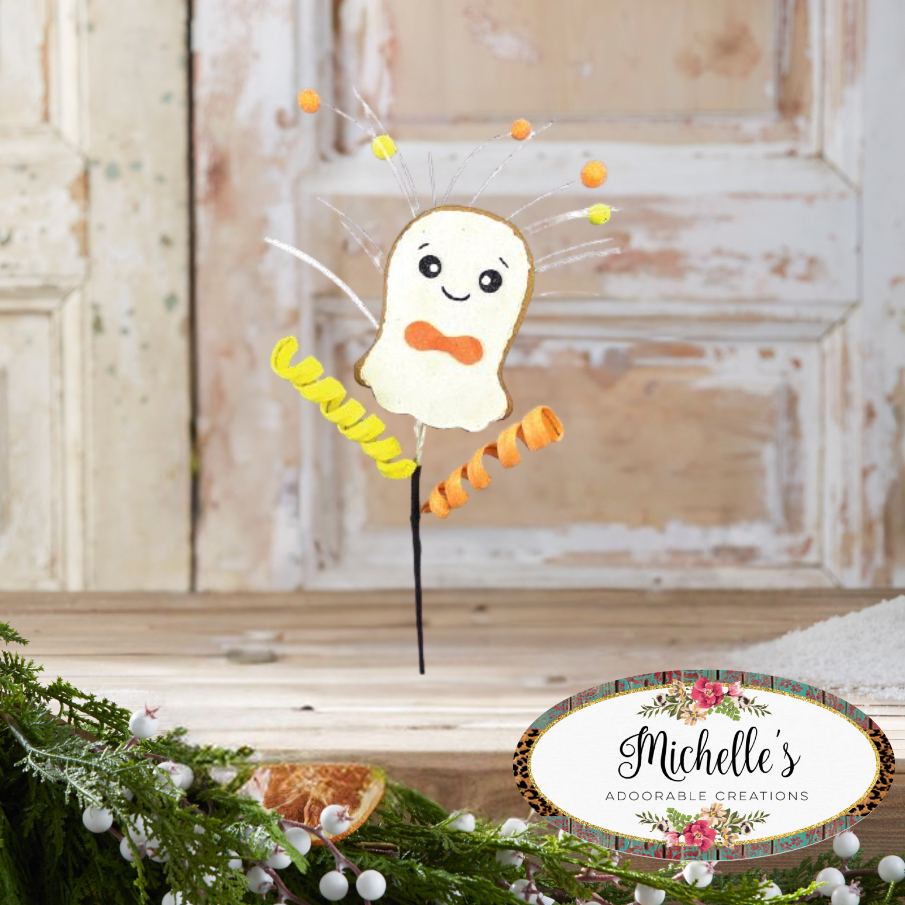 Shop For 24" Ghost Cookie Spray: Candy Corn