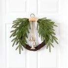 Shop For 24” Holiday Christmas Pine and Bells Wreath