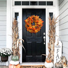 Shop For 24" Illuminated Maple Leaf Fall Wreath
