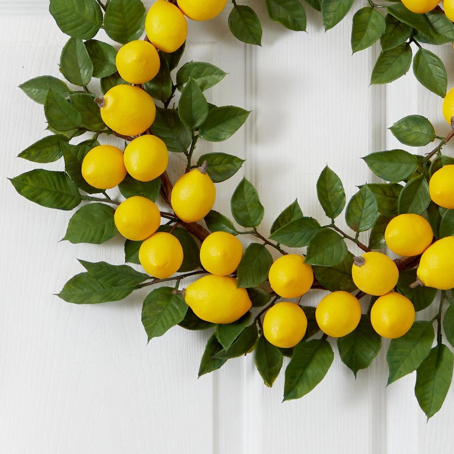 Shop For 24” Lemon Wreath