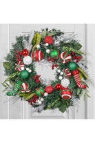 Shop For 24" Merry and Bright Bold Christmas Door Wreath