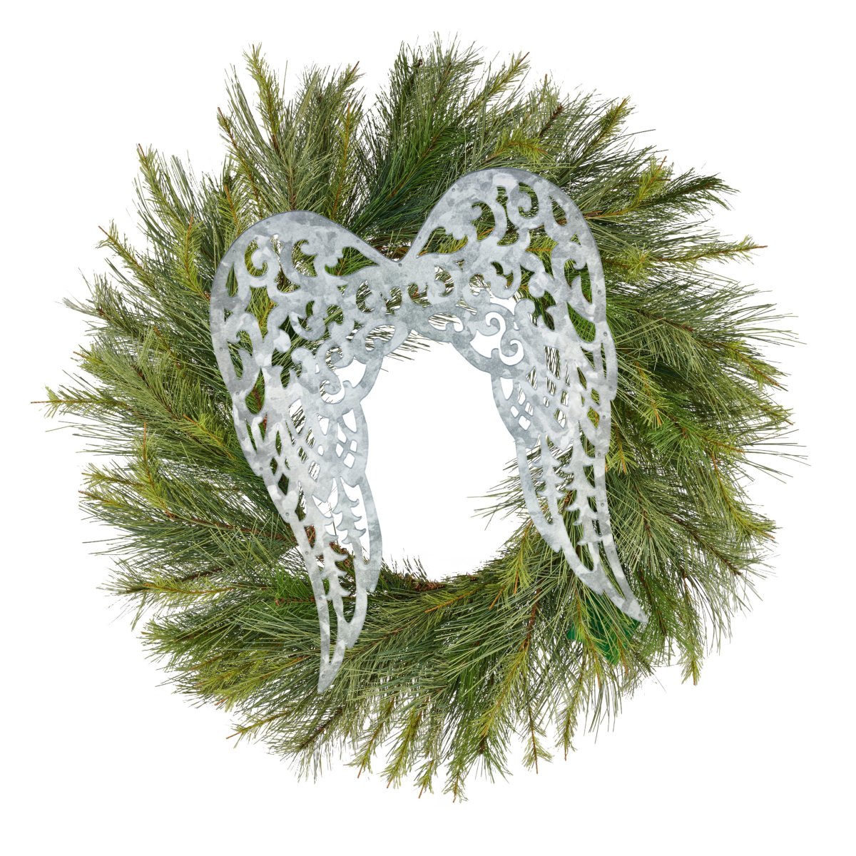 Shop For 24" Metal Filigree Angel Wings: Acid Wash