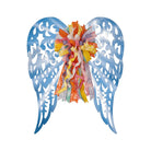 Shop For 24" Metal Filigree Angel Wings: Sky Blue/White