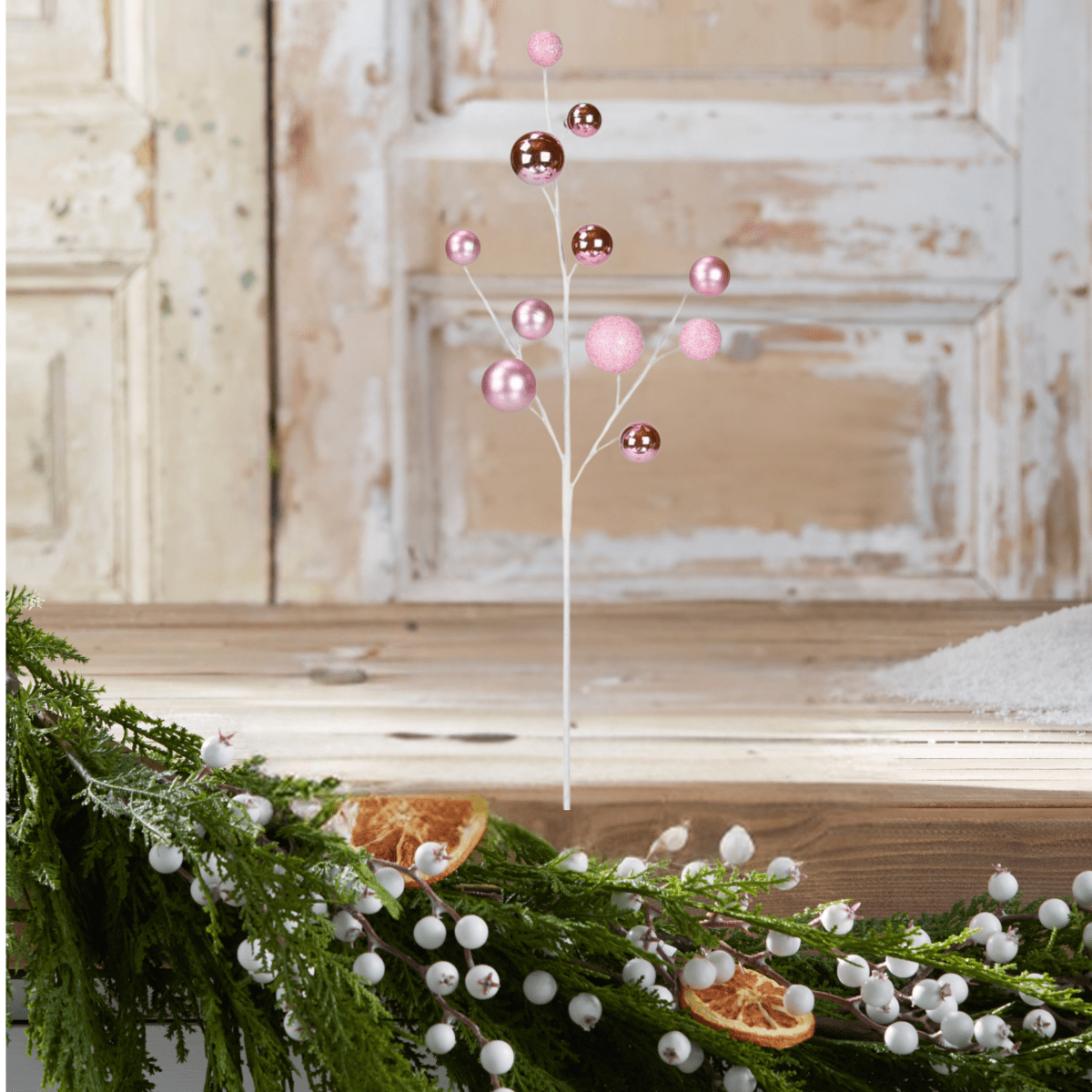 Shop For 24" Mixed Ball Spray: Pink