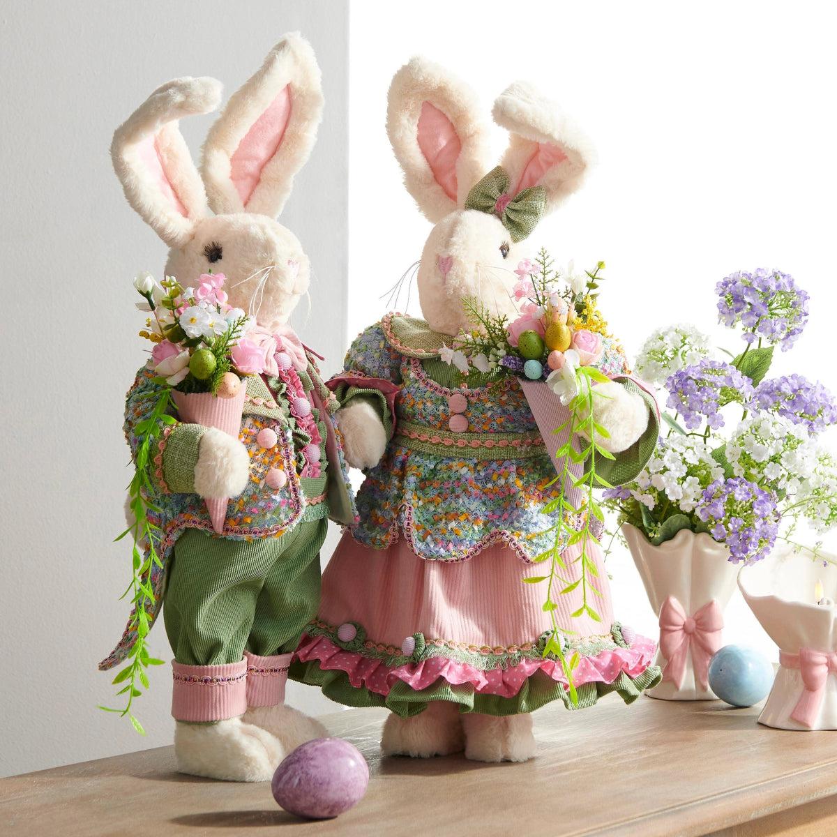 Shop For 24" Mrs. Bunny with Pink Ruffled Skirt