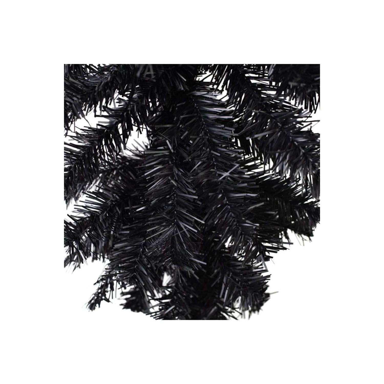 24" Pine Teardrop Swag, 55 Tips: Black