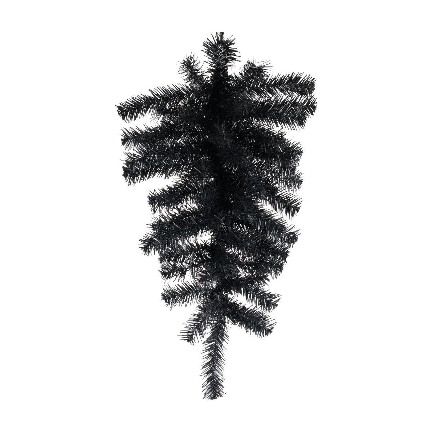 24" Pine Teardrop Swag, 55 Tips: Black