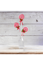 Shop For 24" Red White Lollipop Bundle Spray