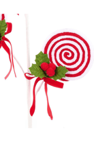 Shop For 24" Red White Lollipop Bundle Spray