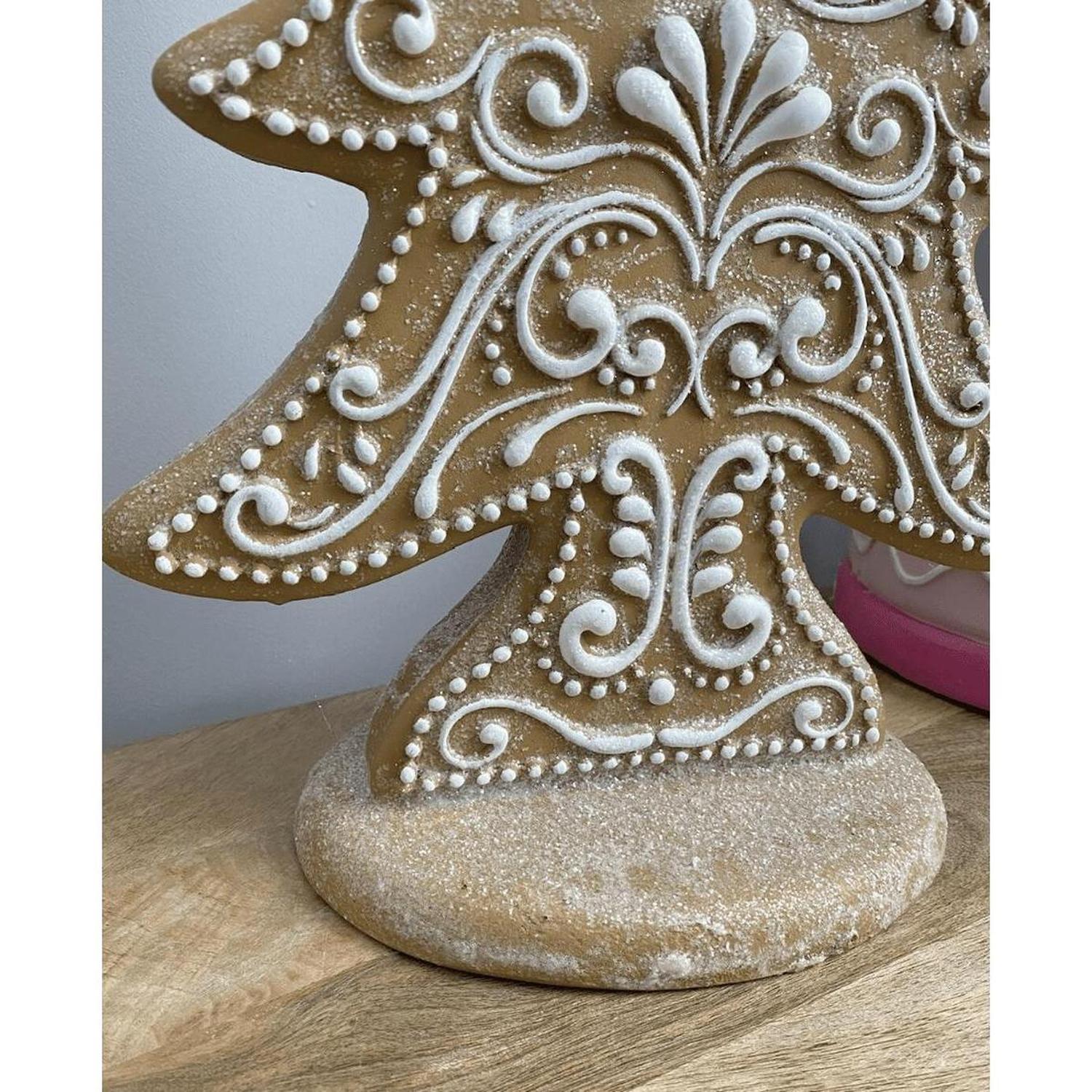 Shop For 24" Resin Gingerbread Tree