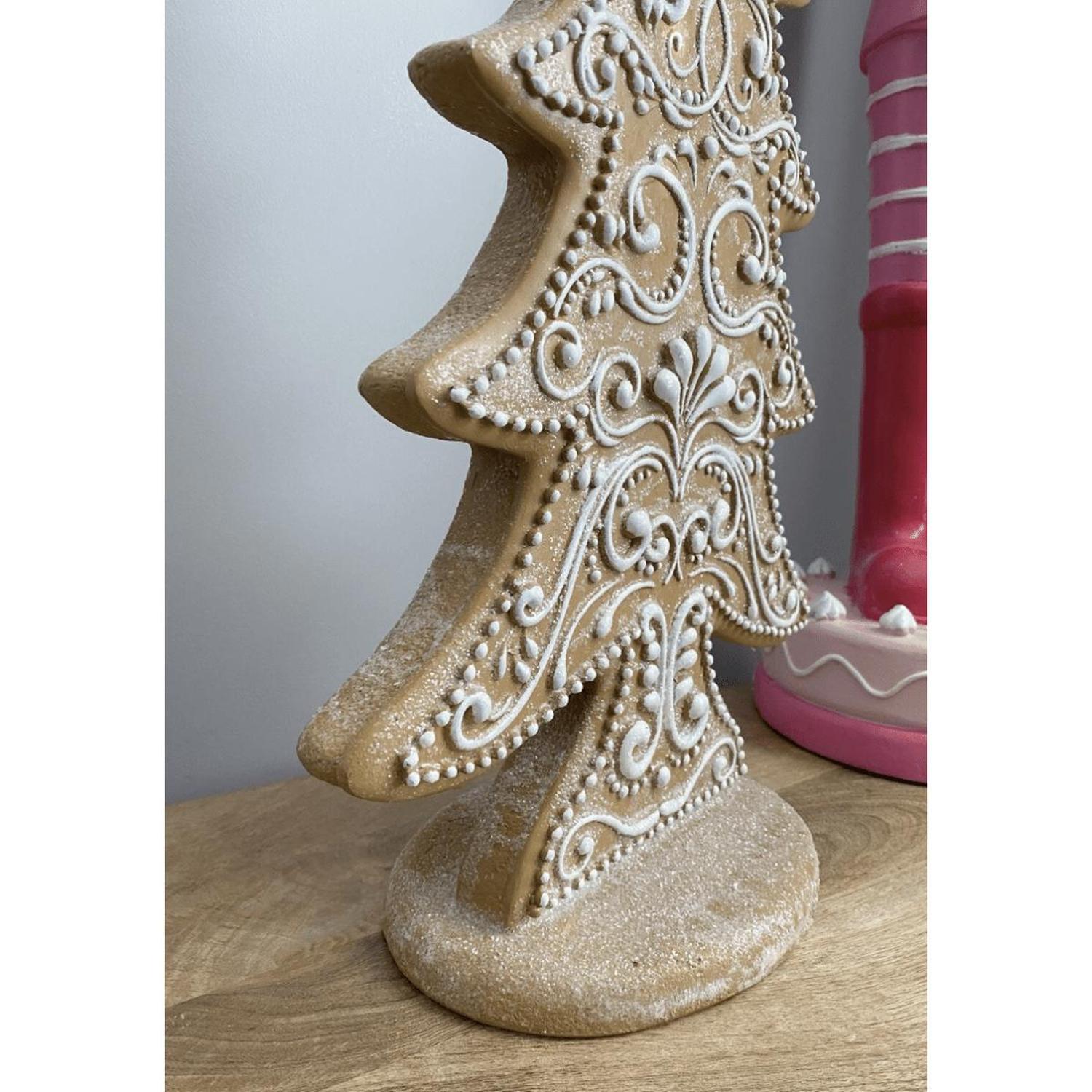 Shop For 24" Resin Gingerbread Tree