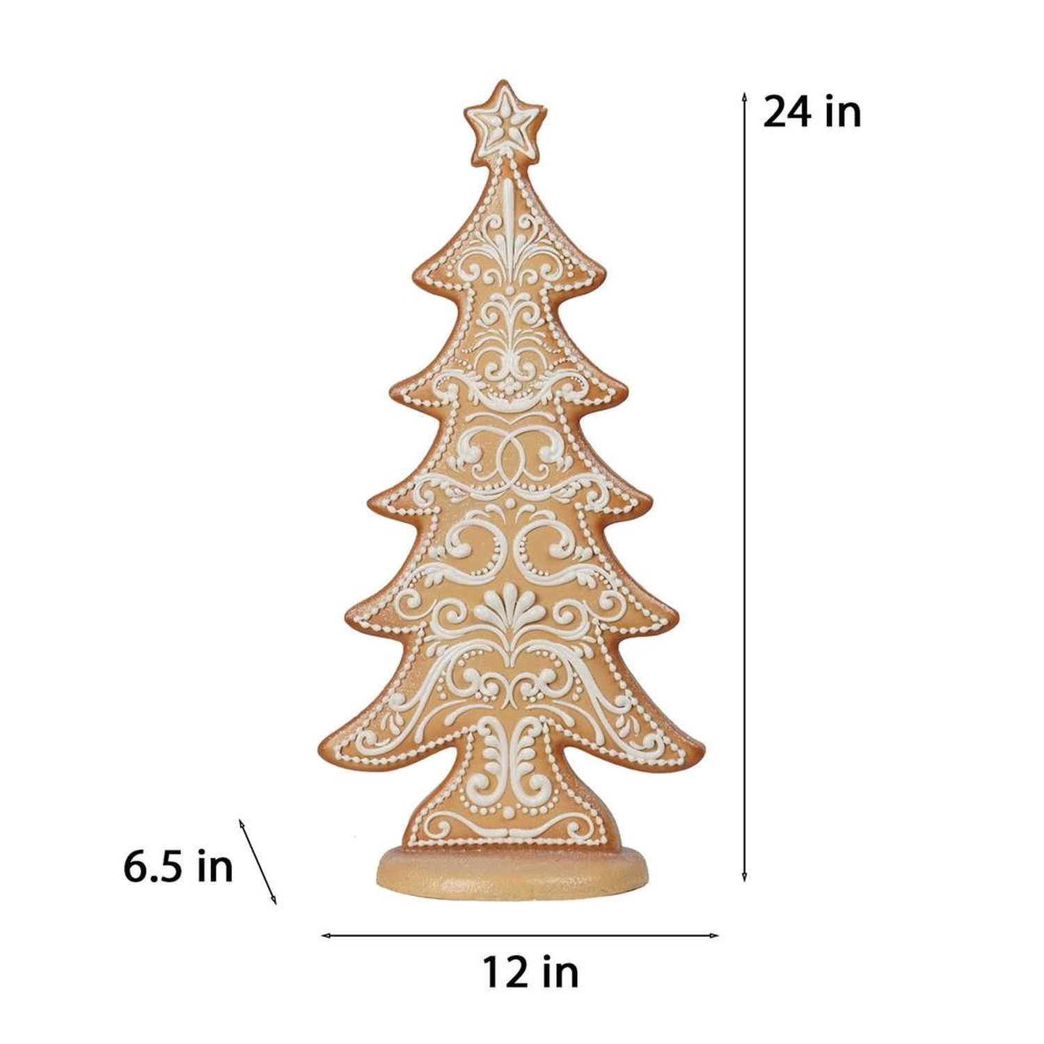 Shop For 24" Resin Gingerbread Tree