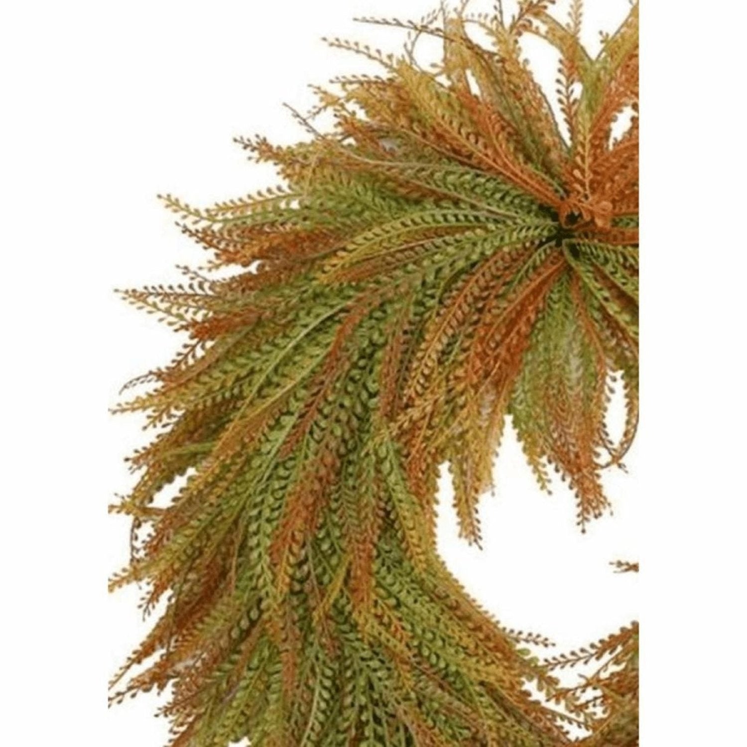 Shop For 24" Round Autumn Bead Grass Wreath