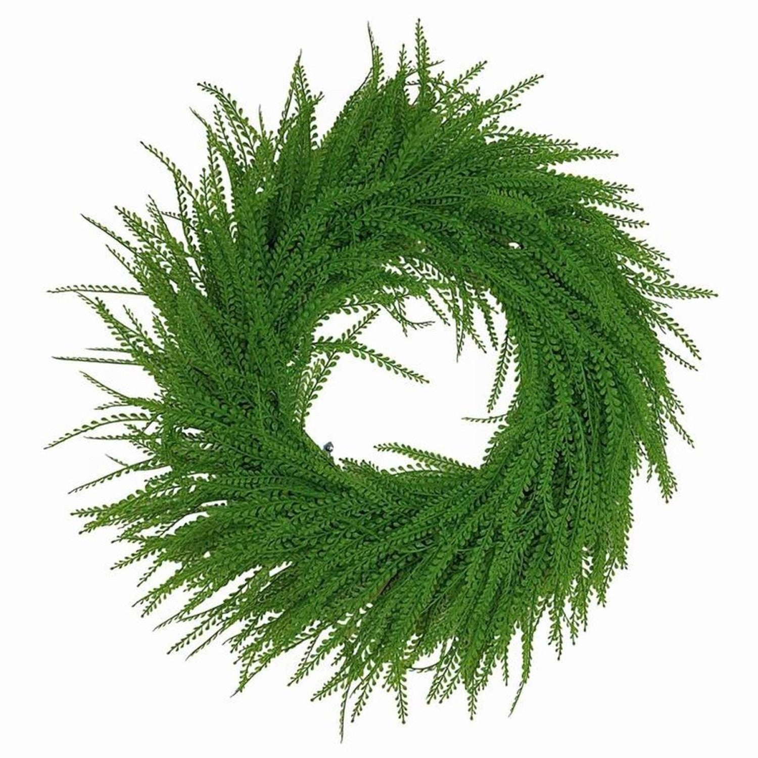 Shop For 24" Round Bead Grass Wreath