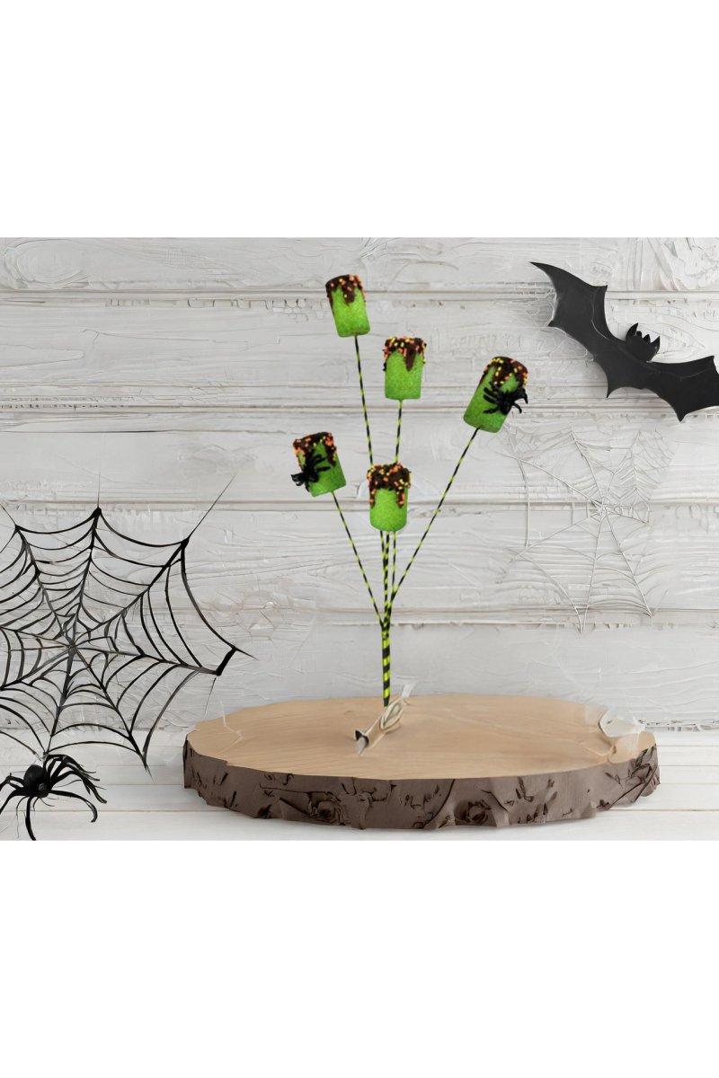 Shop For 24" Spider Marshmallow Spray: Green