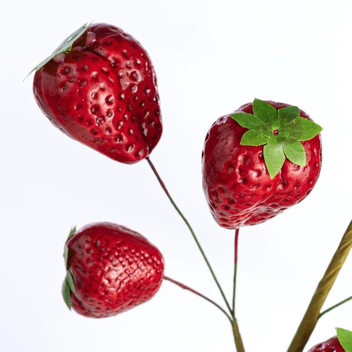 Shop For 24in Artificial Strawberry Spray