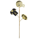 Shop For 24in Glitter Helmet, Jersey, Football Pick: Gold/Black