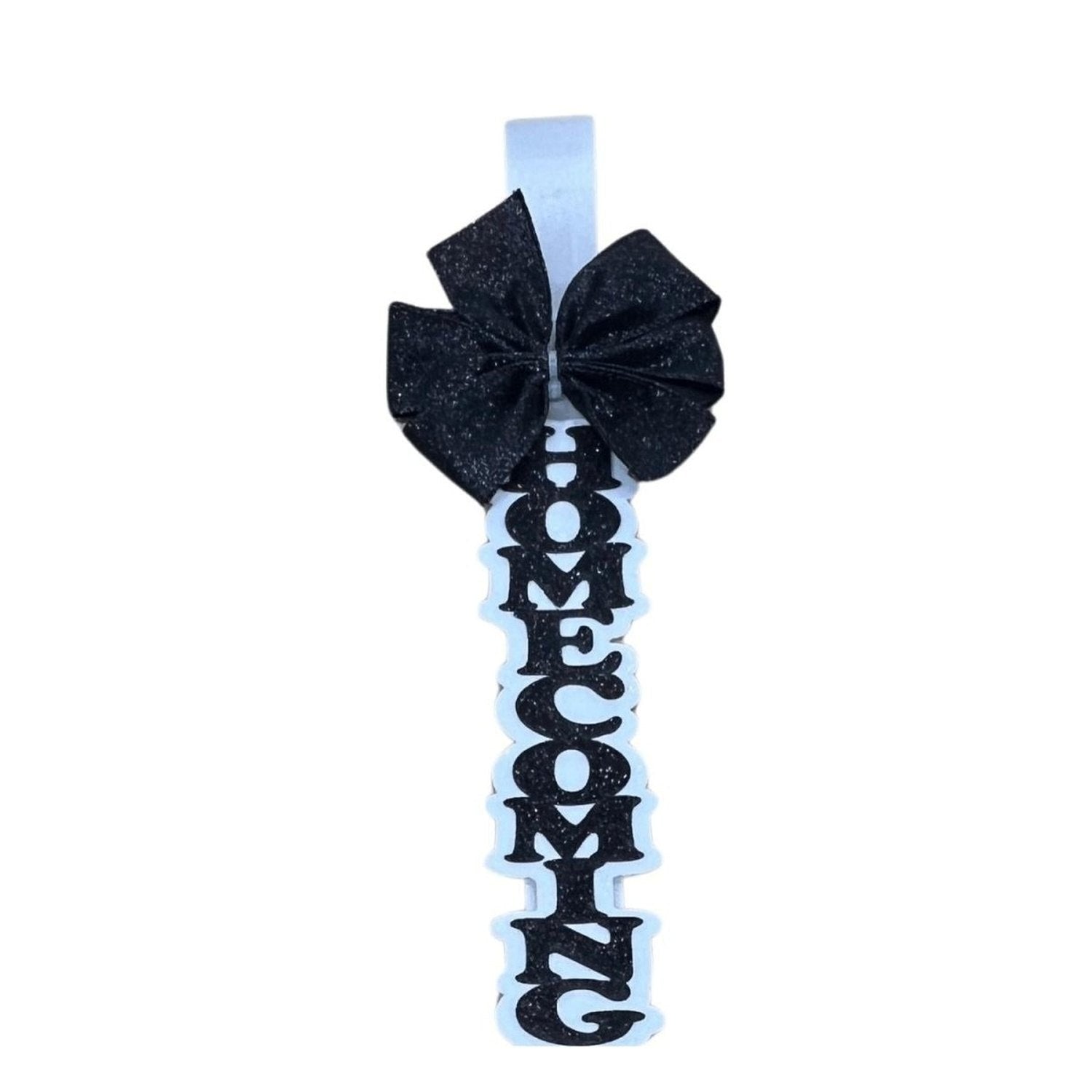 Shop For 24in Ruffle Homecoming Braid: Black/White