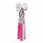Shop For 24in Ruffle Homecoming Braid: Pink/White