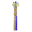 Shop For 24in Ruffle Homecoming Braid: Purple/Gold