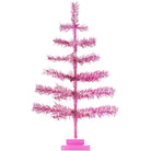 Shop For 24in Vintage Pink & Silver Tinsel Christmas Tree