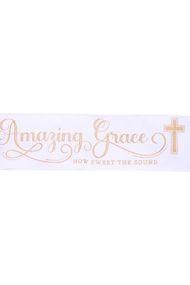 Shop For 2.5" Amazing Grace Ribbon: White (10 Yards)