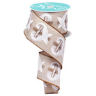 Shop For 2.5" Amazing Grace Wings Ribbon: Natural (10 Yards)