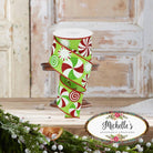 Shop For 2.5" Bold Peppermint Royal Ribbon: Lime Green (10 Yards)