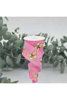 Shop For 2.5" Butterfly Branch Ribbon: Pink (10 Yards) at Michelle's aDOORable Creations