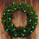 Shop For 25 C9 Green LED Christmas Lights, 8" Spacing