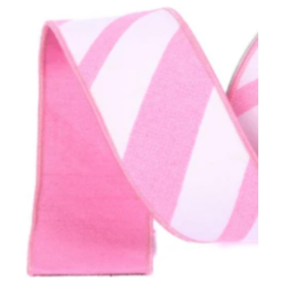 Shop For 2.5" Candy Gloss Striped Ribbon: Pink (10 Yards)