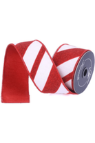 Shop For 2.5" Candy Gloss Striped Ribbon: Red (10 Yards)