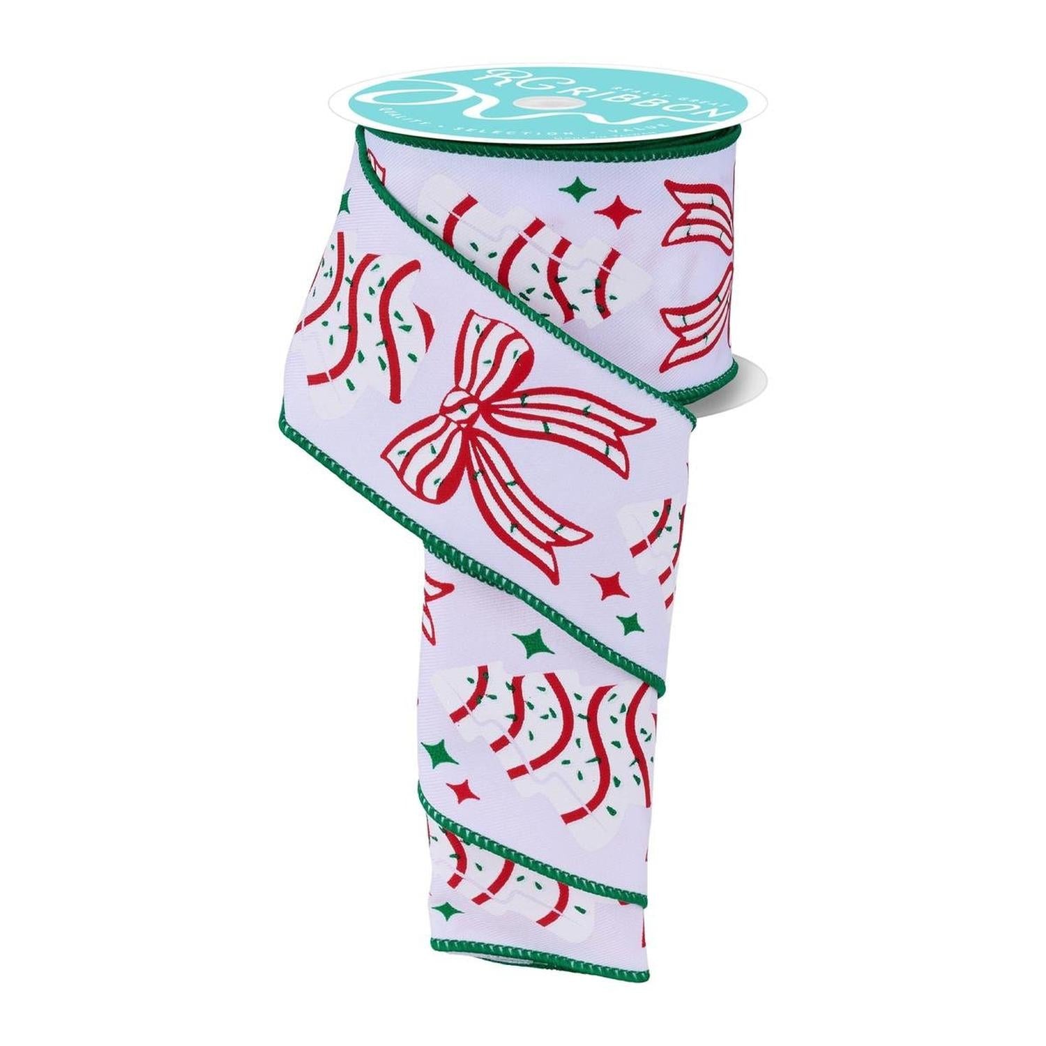 Shop For 2.5" Candy Tree Bow Ribbon: White (10 Yards)