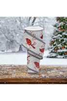 Shop For 2.5" Cardinal Gingham Check Ribbon: Silver (10 Yards) at Michelle's aDOORable Creations