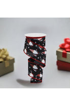 Shop For 2.5" Christmas Gnomes on Royal Ribbon: Black (10 Yards) at Michelle's aDOORable Creations