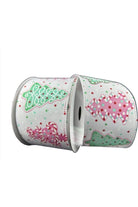 Shop For 2.5" Christmas Sprinkle Cookies Ribbon: White (10 Yards) at Michelle's aDOORable Creations