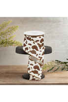 Shop For 2.5" Cowhide Print Ribbon: Brown & White (10 Yards)