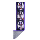 Shop For 2.5" D'Lux Skeleton Portraits Fused Ribbon: Purple (10 Yards)