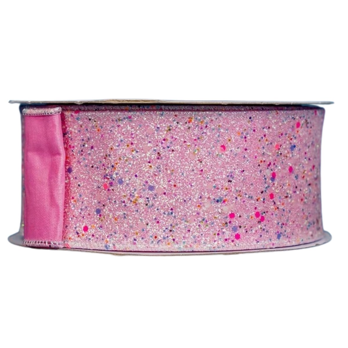 Shop For 2.5" Fairy Dust Ribbon: Pink (10 Yards)