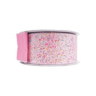 Shop For 2.5" Fairy Dust Ribbon: Pink (10 Yards)