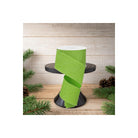 Shop For 2.5" Fine Glitter On Faux Royal: Lime Green (10 Yards)