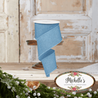 Shop For 2.5" Fine Glitter On Royal Ribbon: Pale Blue (10 Yards)