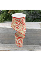 Shop For 2.5" Firefighter Badge Ribbon: Light Beige (10 Yards) at Michelle's aDOORable Creations