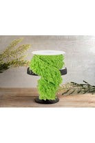 Shop For 2.5" Furry Ribbon: Lime Green (10 Yards) at Michelle's aDOORable Creations