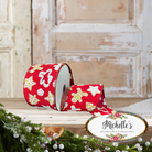 Shop For 2.5" Gingerbread Cookie Cutout Ribbon: Red (10 Yards)