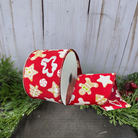 Shop For 2.5" Gingerbread Cookie Cutout Ribbon: Red (10 Yards)