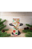 Shop For 2.5" Gingerbread Cookies Ribbon: White (10 Yards)