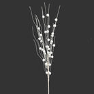 Shop For 25" Glitter Ball Spray: White