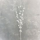 Shop For 25" Glitter Ball Spray: White