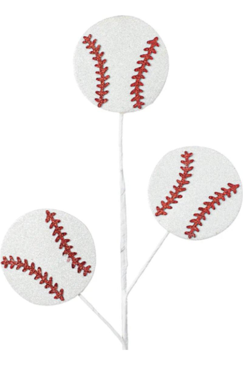 Shop For 25" Glitter Baseballs Spray